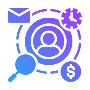 Buyer Persona, Target, Audience, Customer, Target Market icon