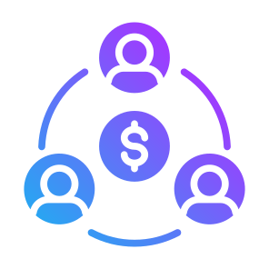 Customer, Money, Target, Team, Consumer icon