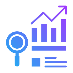 Data Analytics, Statistics, Analysis, Report, Growth icon