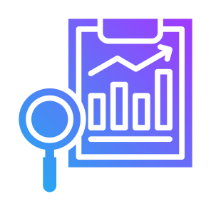 Market Research, Report, Research, Evaluation, Market Analysis icon