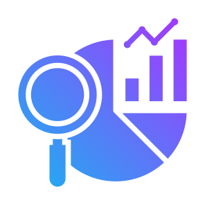Market Share, Market, Analysis, Data, Statistics icon