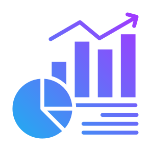 Metrics, Chart, Graph, Statistics, Data icon