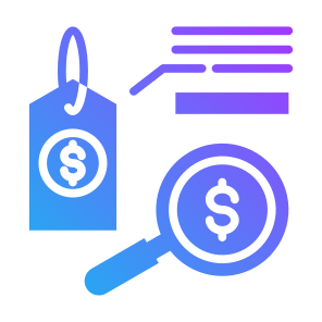 Price, Money, Analysis, Price, Research icon