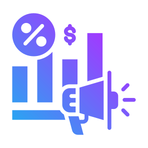 Promotion, Chart, Price, Sales, Campaign icon