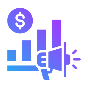Promotion, Price, Sales, Statistics, Campaign icon
