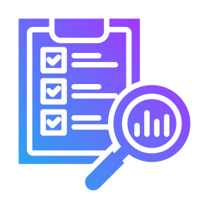 Qualitative Research, Statistics, Research, Survey, Evaluation icon