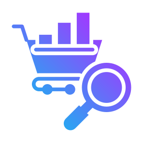 Sales Analytics, Market,  Analysis,  Growth, Retail icon