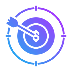 Target Market, Target, Sales, Focus, Objective icon