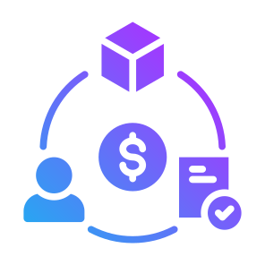 Value Chain, Chain, Cycle, Benefit, Valuable icon