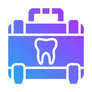 Dental Kit, Dental Care, Emergency, Medicine, Medical Kit, First Aid Kit  icon