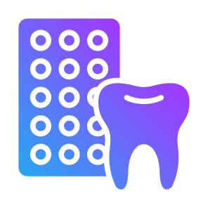 Dental Medicine, Dental, Medicine, Drugs, Medication, Pills icon