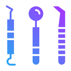 Dentist Tools, Probe, Medical Equipment, Medical Instrument, Dental Probe, Tools icon