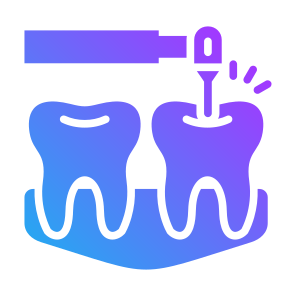 Drilling Tooth, Teeth, Tooth, Treatment, Drill, Dental Care icon