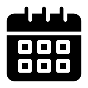 Calendar, Years, Schedule, Time And Date, Events, Administration, Date, Organization, Time icon