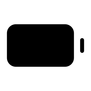 Empty Battery, Battery, Empty, Battery Level, Battery Status, Energy Storage, Technology icon