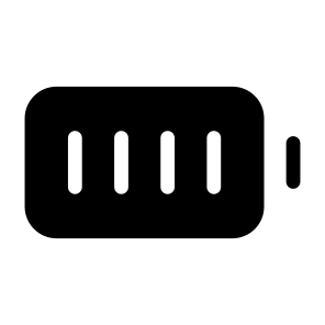 Full Battery, Full, Technology, Battery, Electronics, Battery Status, Battery Level icon