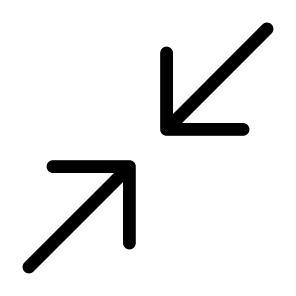 Minimize, Mini, Media, Resize, Screen, Multimedia Option, Orientation, Interface, Direction icon