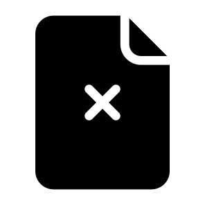 Remove File, Document, File, Cross, Delete, Page,  Files And Folders icon