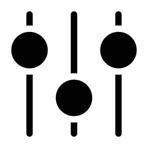 Slider, Equalizer, Adjustment, Tone, Equalization, Music Player, Music And Multimedia, Ui icon