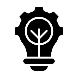 Idea, Settings, Light, Bulb, Invention  icon