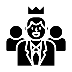 Leader, User, Team, Boss, Members  icon