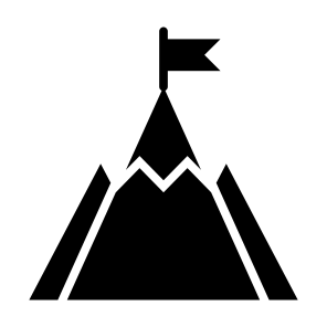 Mission, Mountain, Winner, Goal, Challenge  icon