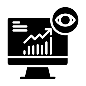 Monitoring, Business, Graph, Analysis, Report  icon