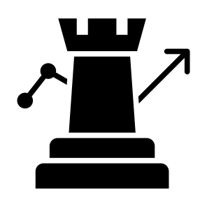 Strategy, Planning, Statistics, Chess Piece, Tactics icon