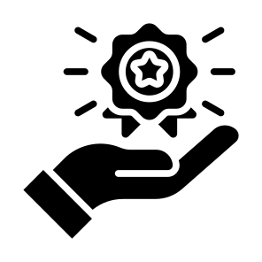 High Quality, Quality, Quality Control, Guarantee, Management  icon