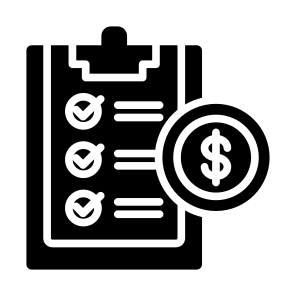 Price List, Shopping List, Checklist, Document, Money  icon