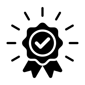 Quality, Best, Quality, Achievement, Guarantee, High Quality  icon