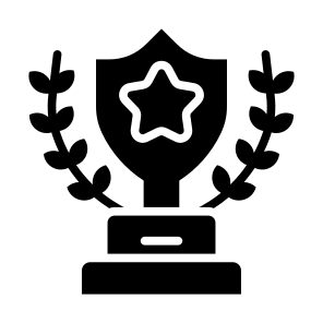 Trophy, Trophy Star, Championship, Star Badge, Trophy Medal  icon