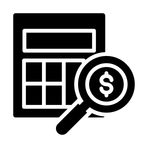 Calculating, Money, Calculator, Analysis, Accounting icon