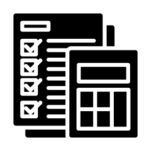 Calculation, Document, Calculating, Calculate, Exam icon