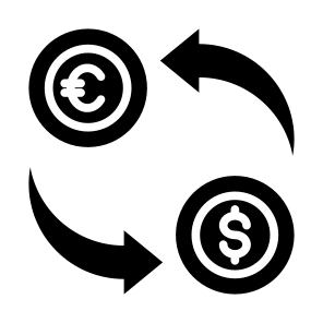 Exchange, Money, Coin, Transaction, Payment icon