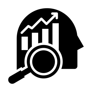 Analytical Skills, Head, Improvement, Growth, Analytical icon