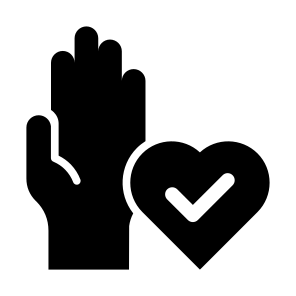 Honest, Love, Give, Donate, Charity icon