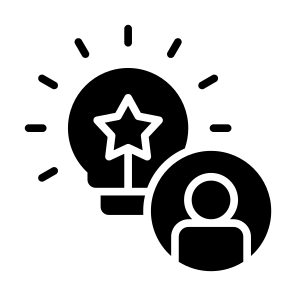 Inspiration, Employee, Creativity, Solution, Innovation  icon