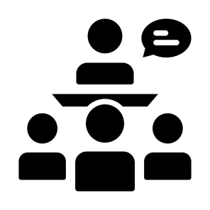 Mentoring, People, Communication, Meeting, Conference icon