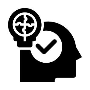 Mindset, Idea, Knowledge, Thinking, Solution, Innovation  icon