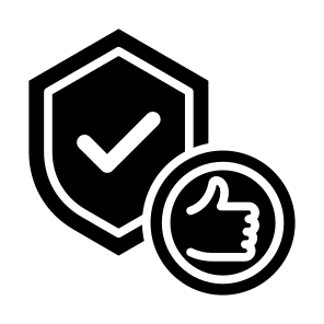 Reliable, Security, Hand, Value, Thumb Up  icon