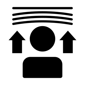 Resilience, People, Strong, Pressure, Flexibility  icon