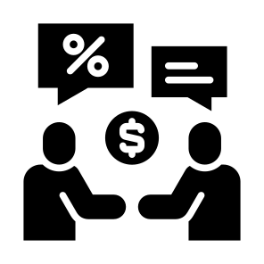 Bargain, Deal, Price, Negotiate, Discount, Offer icon