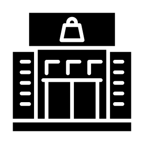 Department, Mall, Building, Store, Supermarket, Shopping Center icon