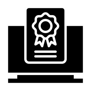 Guarantee, Secure, Quality, Electronics, Certificate, Warranty icon