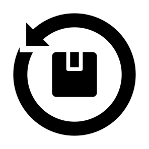 Refund, Money, Box, Exchange, Product, Return icon