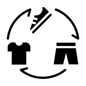 Second Hand, Shop, Tshirt, Reuse, Thrift, Shoes, Recycled icon