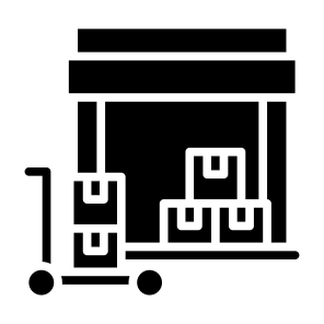 Wholesaler, Boxes, Supply, Stock, Distribution, Bulk icon