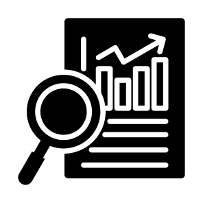 Data Analysis, Data, Analysis, Data Visualization, Exploration, Statistics  icon