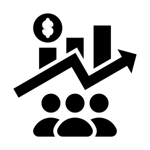 Per Capita, Income, Growth, Financial, User, Money icon
